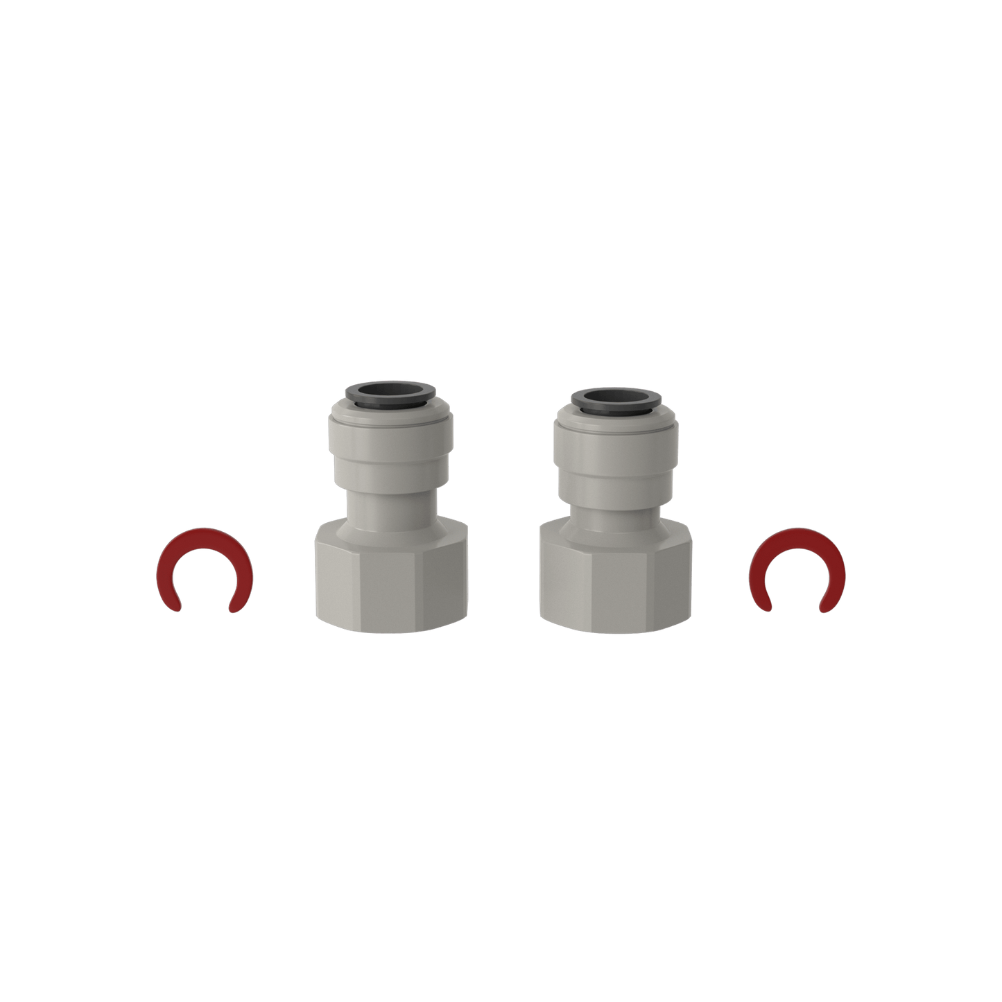 Anschlussadapter 12mm Stecksysteme für Druckmembranpumpe 12VDC