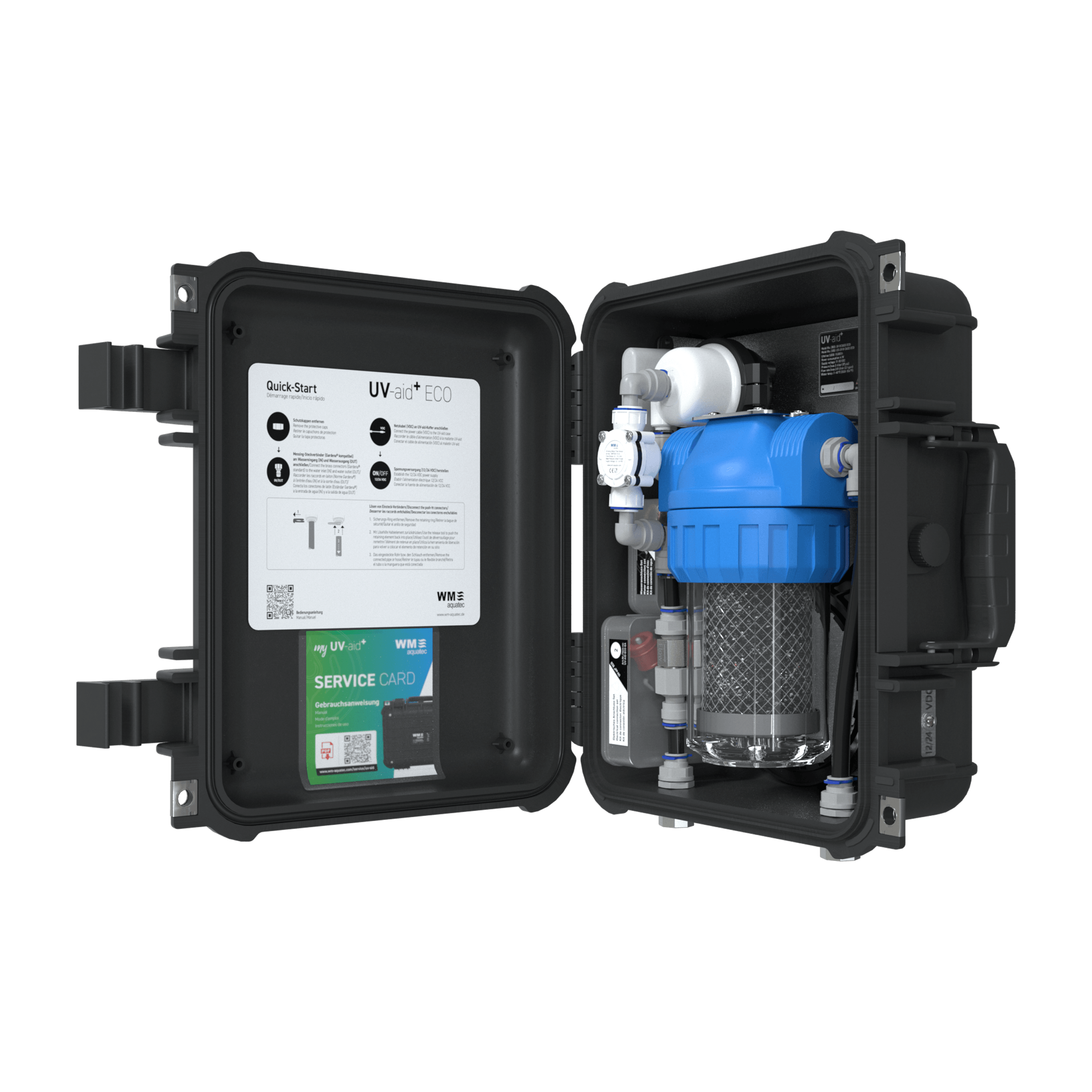 UV-aid+ ECO Wasseraufbereitungs-Koffer